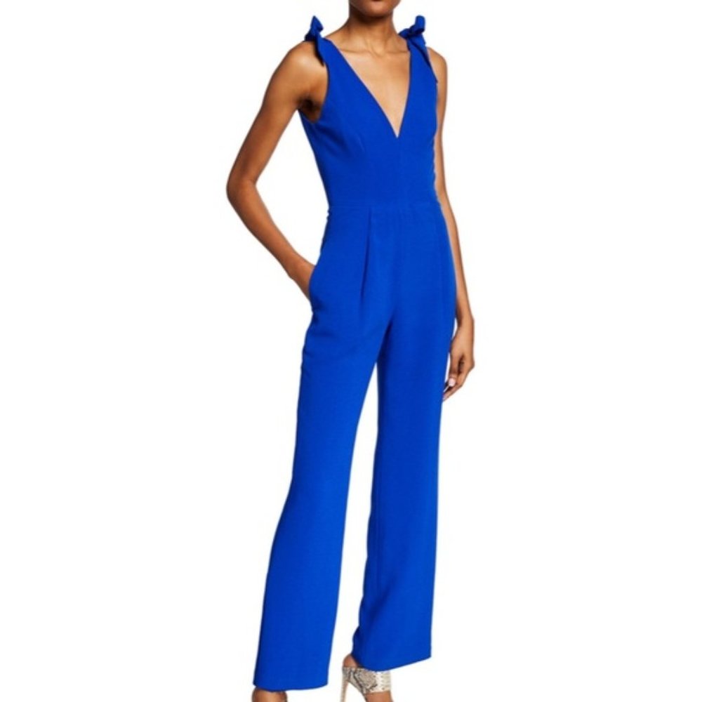 NWT Dress The Population Blue Maria Jumpsuit Small